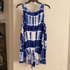 Signature Studio Tie Dye Tank Top